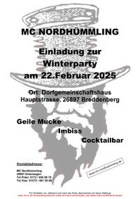 Februar 22.2025 MC Nordh&uuml;mmeling